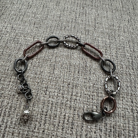 Brighton Jewelry - Brighton 3 tone link bracelet